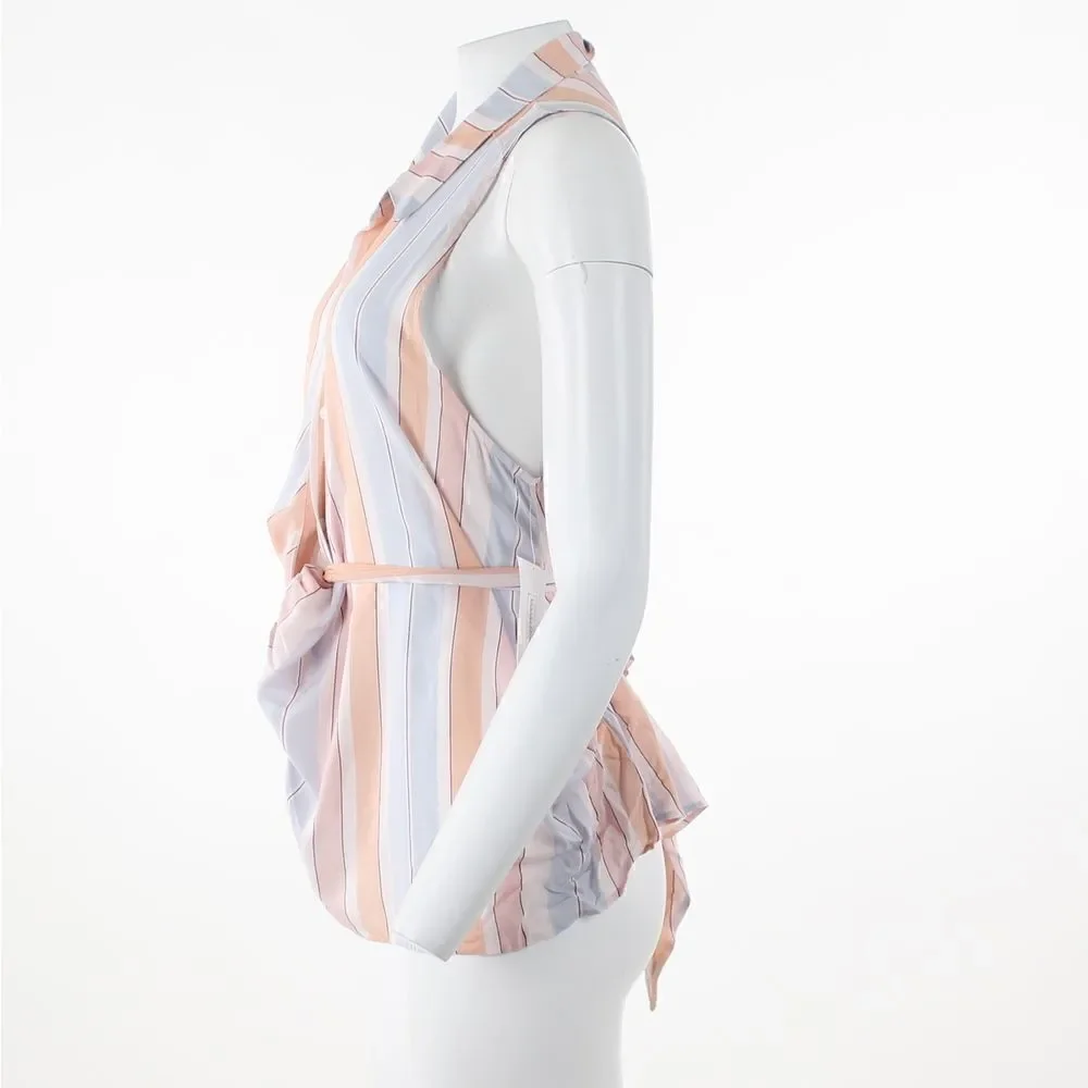 Free People Striped Blouse